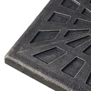 Sonnenschirmständer 15 kg Schirmhalter Regenschirm Base für Ø38 mm Ø48 mm Kunstharz Schwarz 47 x47 x 32 cm