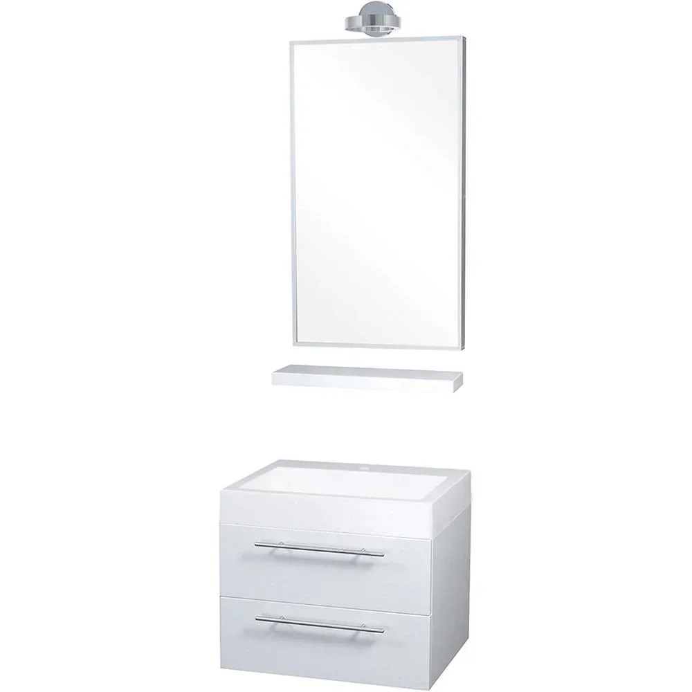 Badezimmermöbel Force 58 cm - Weiss