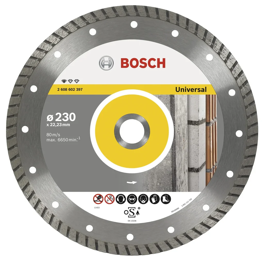 Diamanttrennscheibe Standard for Universal Turbo 230 x 22,23
