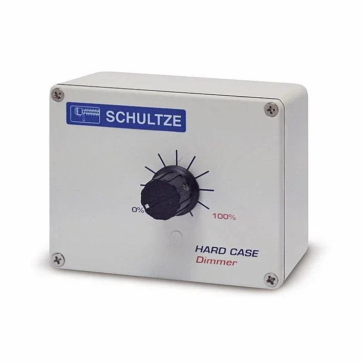 Dimmer für IR-Wärmestrahler bis 3000 W, 230 V 13 A, mit Ein-/Aus-Schalter