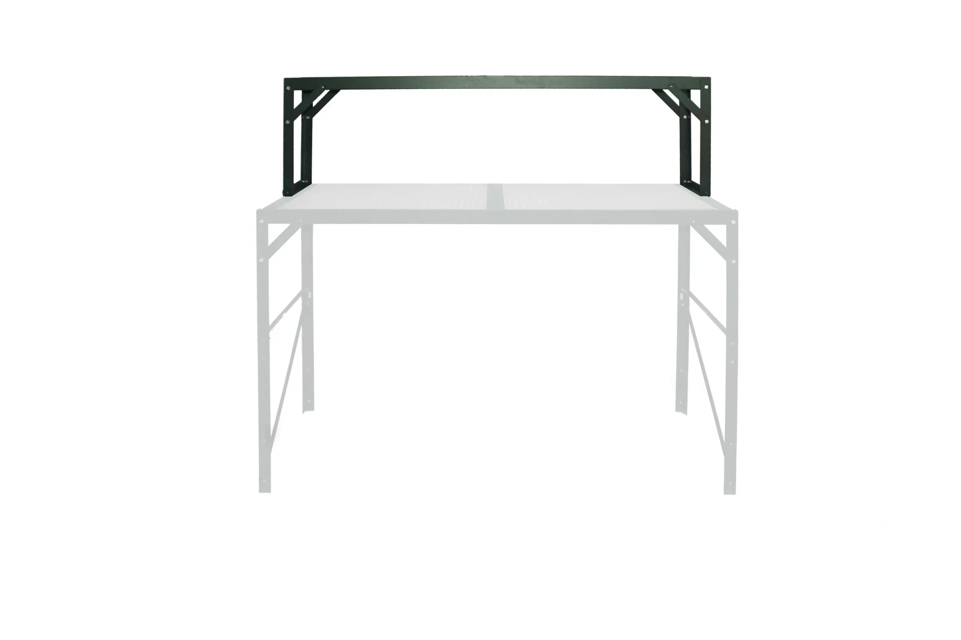 Alu-Tischaufsatz, Farbe HKP, Farbe smaragd