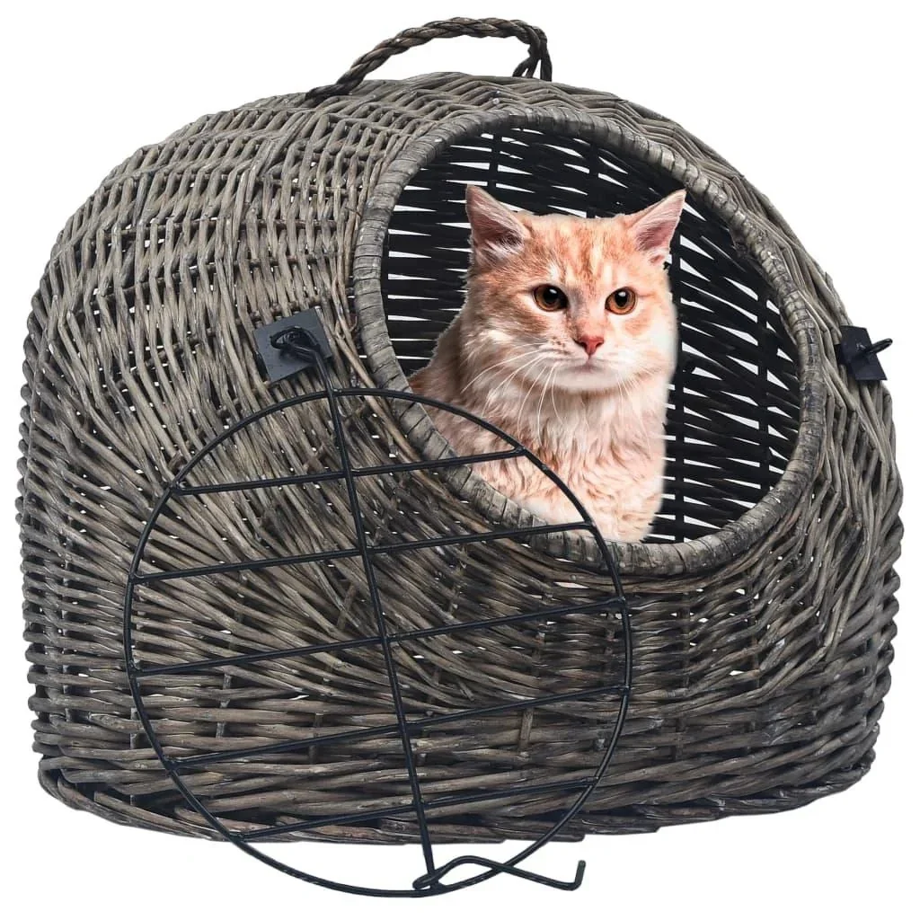 Katzentransportwagen 60x45x45 cm natur