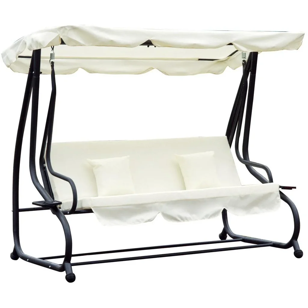 Gartenschaukel mit Dach