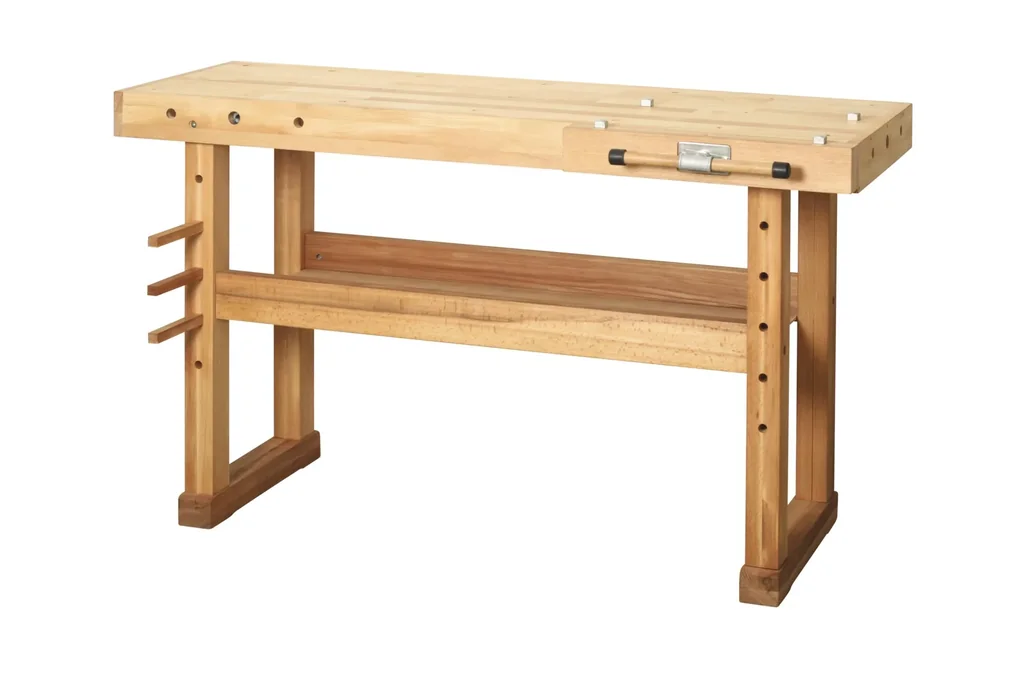 Hobelbank mit Kufenfüßen, 140 cm