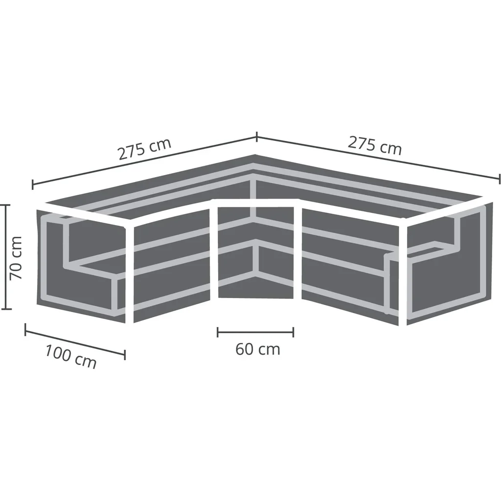 Outdoor Lounge Set Abdeckungen - Trapezförmig