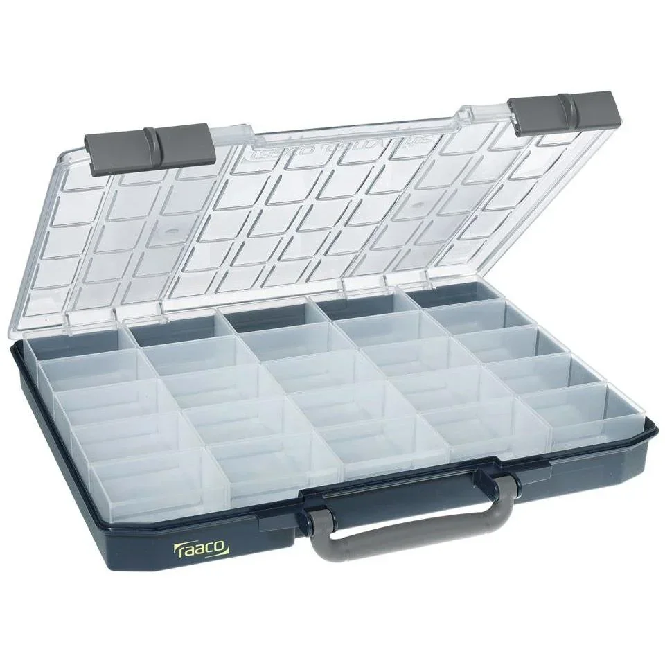 Raaco Sortimentskasten CarryLite 55 5x10 25 Böden