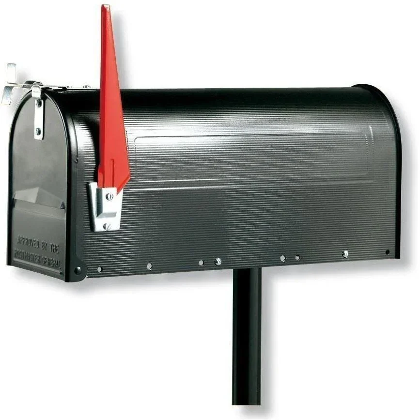 Burgwächter US-Mailbox schwarz