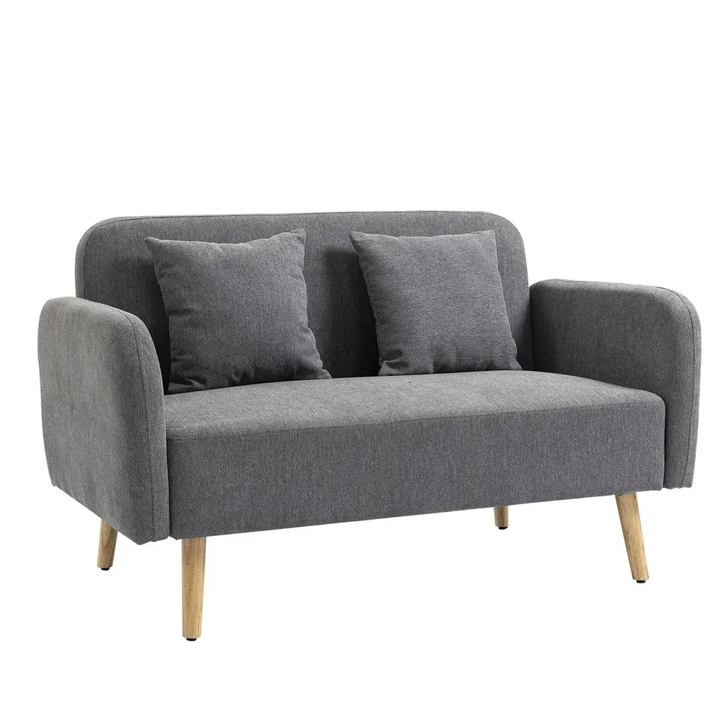 2-Sitzer Doppelsofa 130 cm x 70 cm x 80 cm