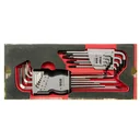 Werkstattwagen - 7 Schubladen, bestückt mit 9 Modulen, 140-teilig