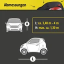 Autoabdeckplane indoor soft - Größe 1 - 401 x 400 x 130 cm - PES - Elasthan