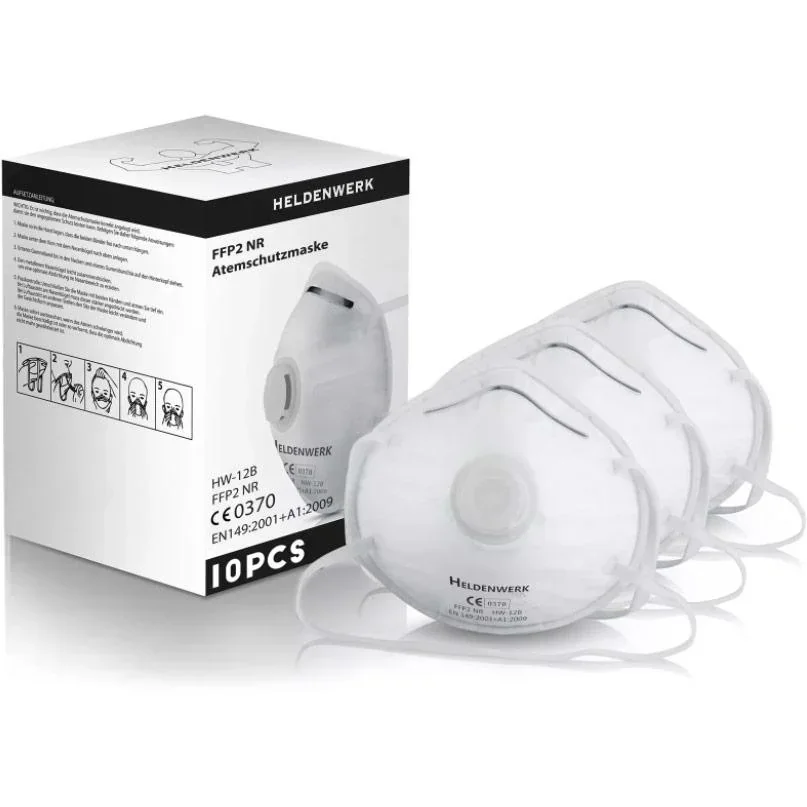 Staubmaske - 10er Set - Weiß