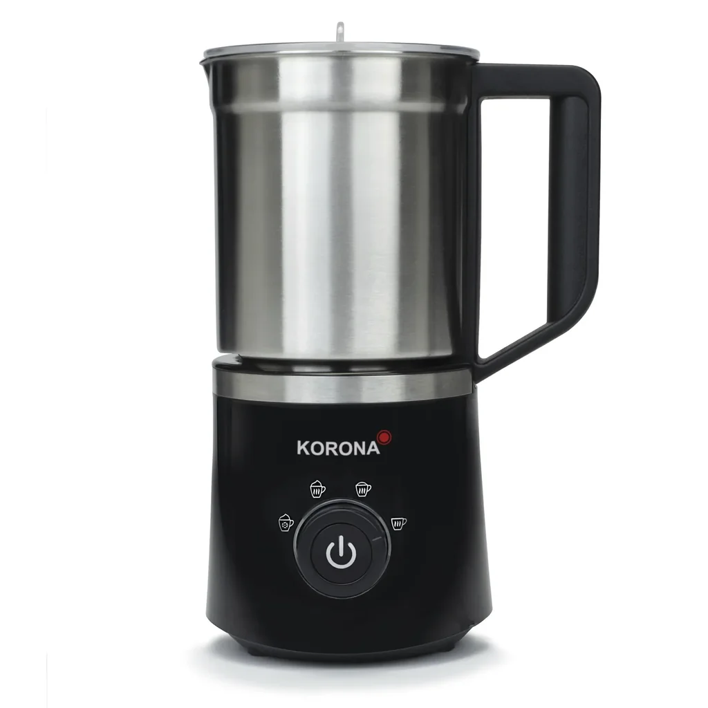 Elektro Milchaufschäumer Induktion, Edelstahl, 650 Watt