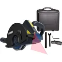 WSM1009 Mauernutfräse Schlitzfräse 1700W - 125mm - Laserführung - Staubabsaugungsadapter - Koffer