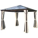 Luxus Pavillon mit lichtdurchlässigem Dach