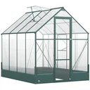 Gewächshaus für den Garten, vielseitig nutzbar als Treibhaus, Tomatenhaus, Frühbeet und Pflanzenhaus, 4 mm PC Sonnenschu
