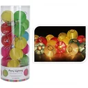 Pro Garden Party Beleuchtung - Innen und Außen - 20 LED Lichter - Laternen - Multicolor
