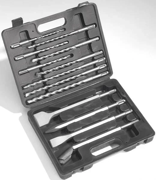 Bohrer- und Meißelsatz 13-teilig mit SDS Plus Aufnahme