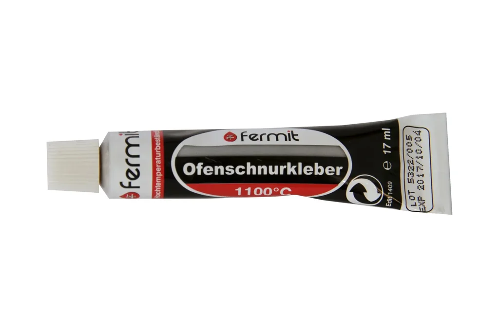 Hochtemperaturkleber für Kaminöfen und Schamottsteine, Inhalt 17 ml