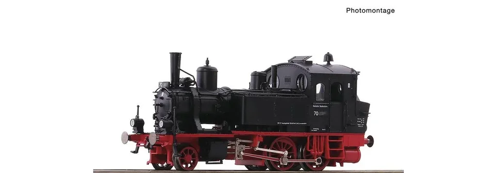 Tenderlokomotive Baureihe 70.0 (bay. Pt 2/3) der Deutschen Bundesbahn