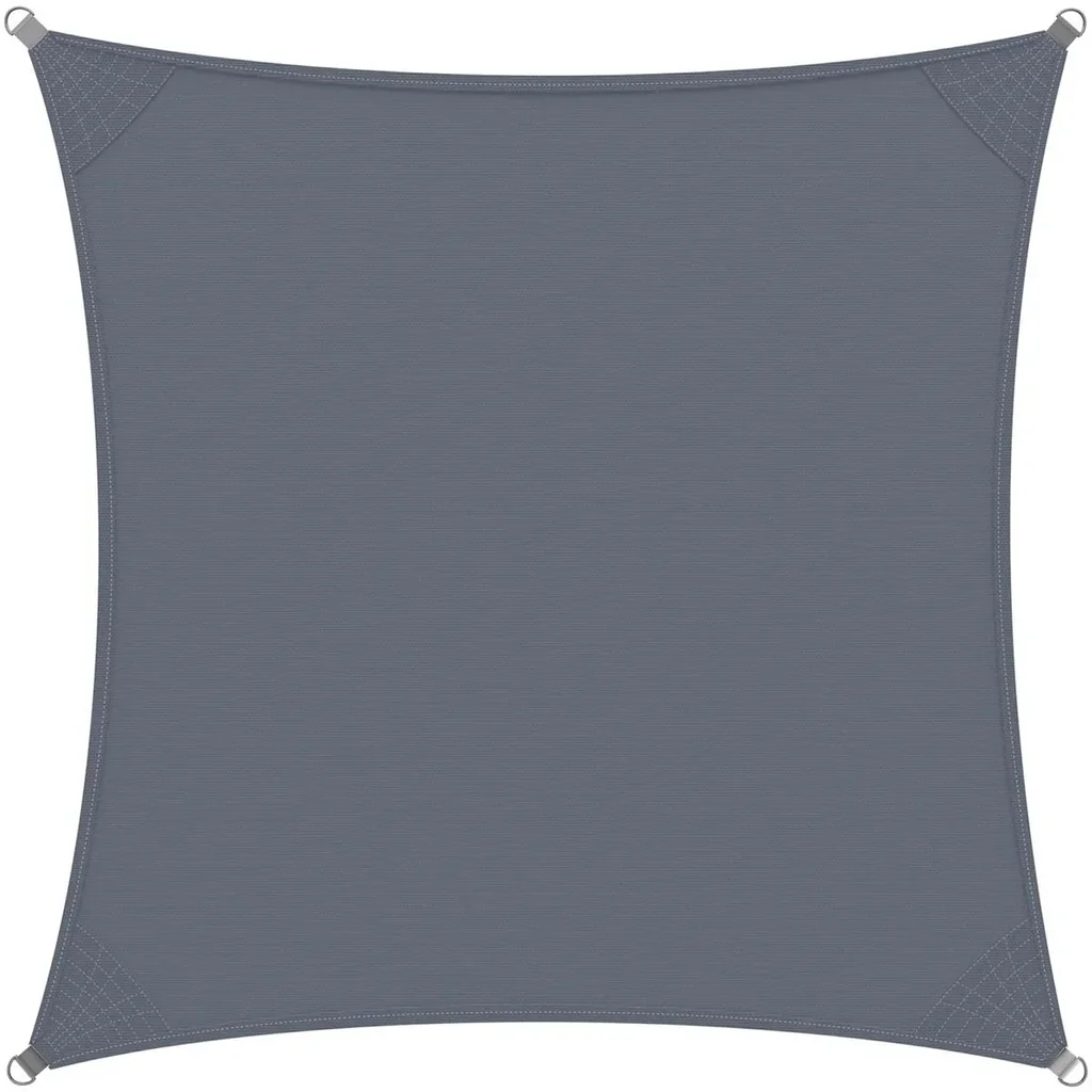 Sonnensegel Oxford Quadrat - Anthrazit - 3x3m