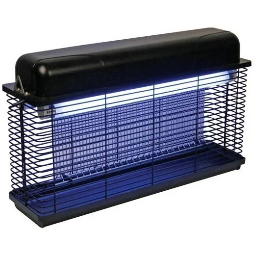 Elektrischer Insektenvernichter - Fliegenlampe - Außenbereich - 2 x 10W - 360° - 100m²