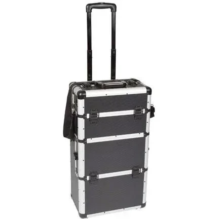ALU-TROLLEY - 370 x 270 x 670 mm - SCHWARZ
