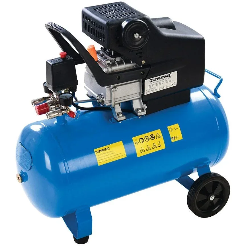 Luftkompressor 1500 W, 2 PS 50 Liter