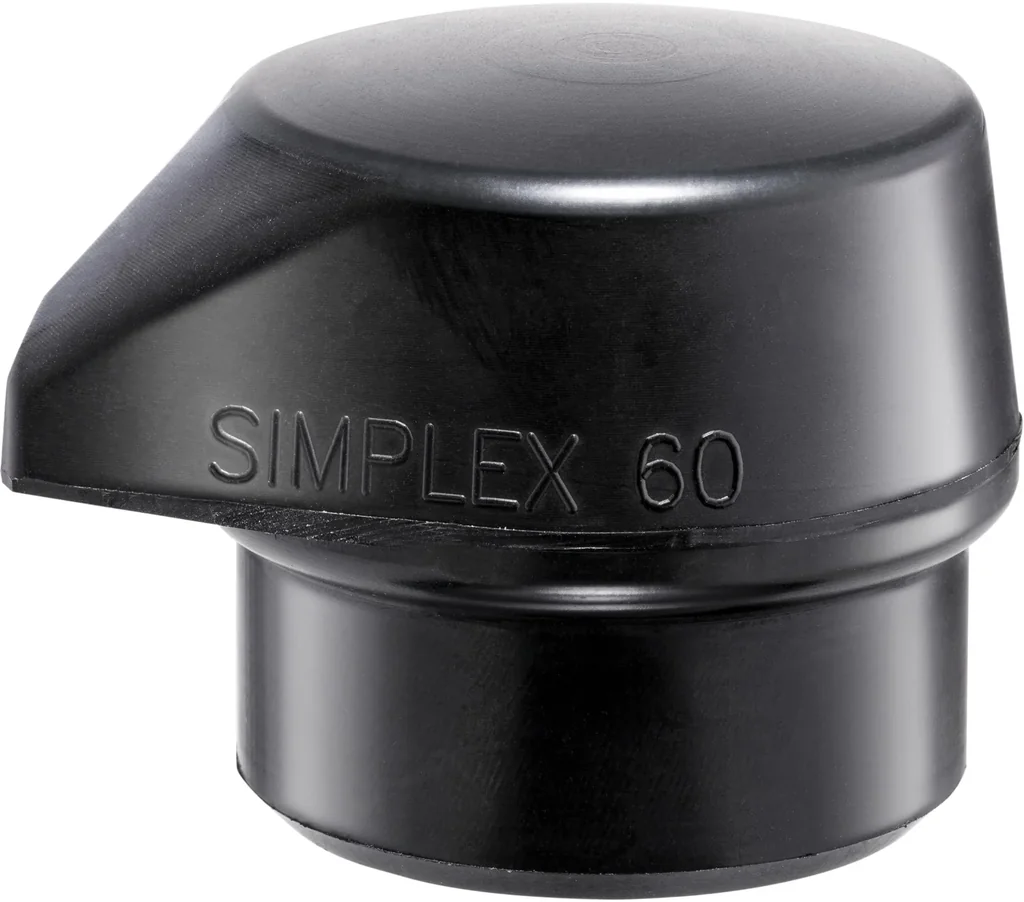 SIMPLEX Schlageinsatz Gummikomposition, Schwarz, 80S