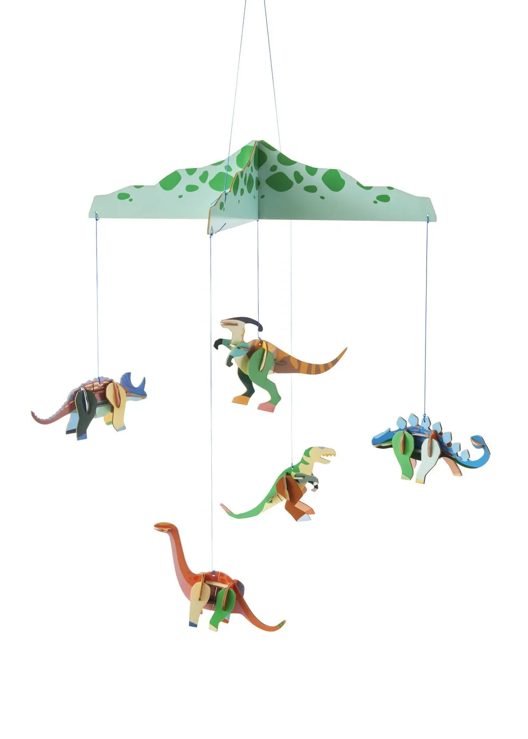 Studio ROOF Bastel-Set, 3D Wandobjekt, Baby Mobile - Dinosaurierland