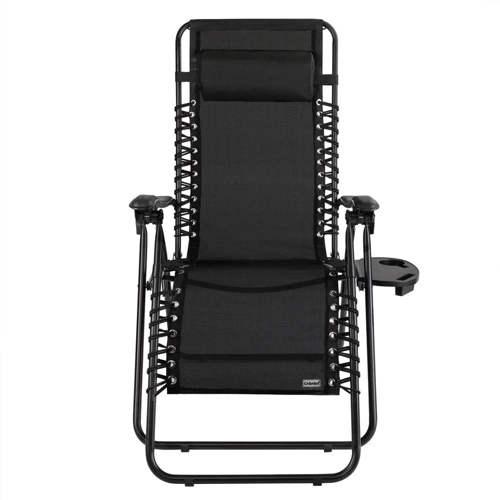 Gartenstuhl - Schwarz - klappbar