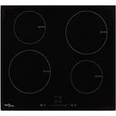 Induktionskochfeld mit 4 Kochzonen, Touch Control 7000 W Glas