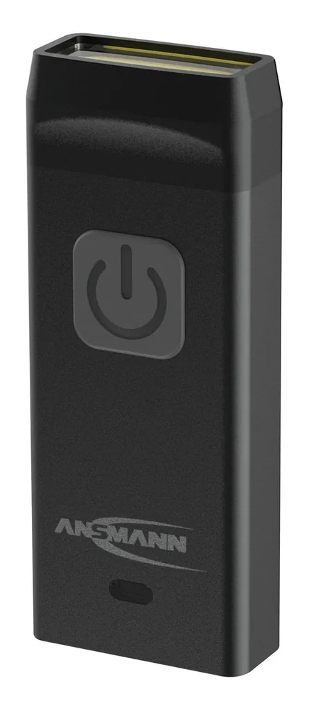 Mini LED Taschenlampe mit integriertem USB-A-Stecker, dimmbar