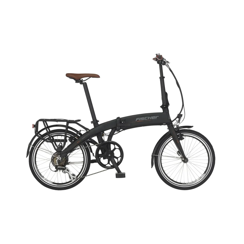 Unisex E-Bike Faltrad, 20 Zoll, Rahmengröße 30 cm, 7-Gang Kettenschaltung, schwarz matt, FR18