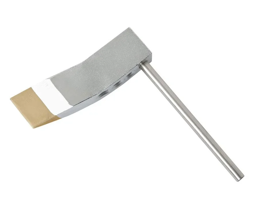Lötstück, Hammerform - gekröpft, 350 g