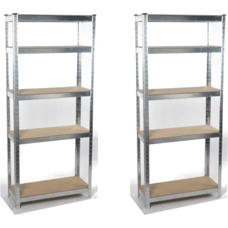 2x Lagerregal 5 Böden 172 x 75 x 30cm