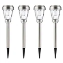 Solar LED Wegeleuchten - 4 Stück