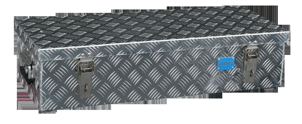 Riffelblechbox Aluminium EXTREME 46, 822 x 325 x 210 mm