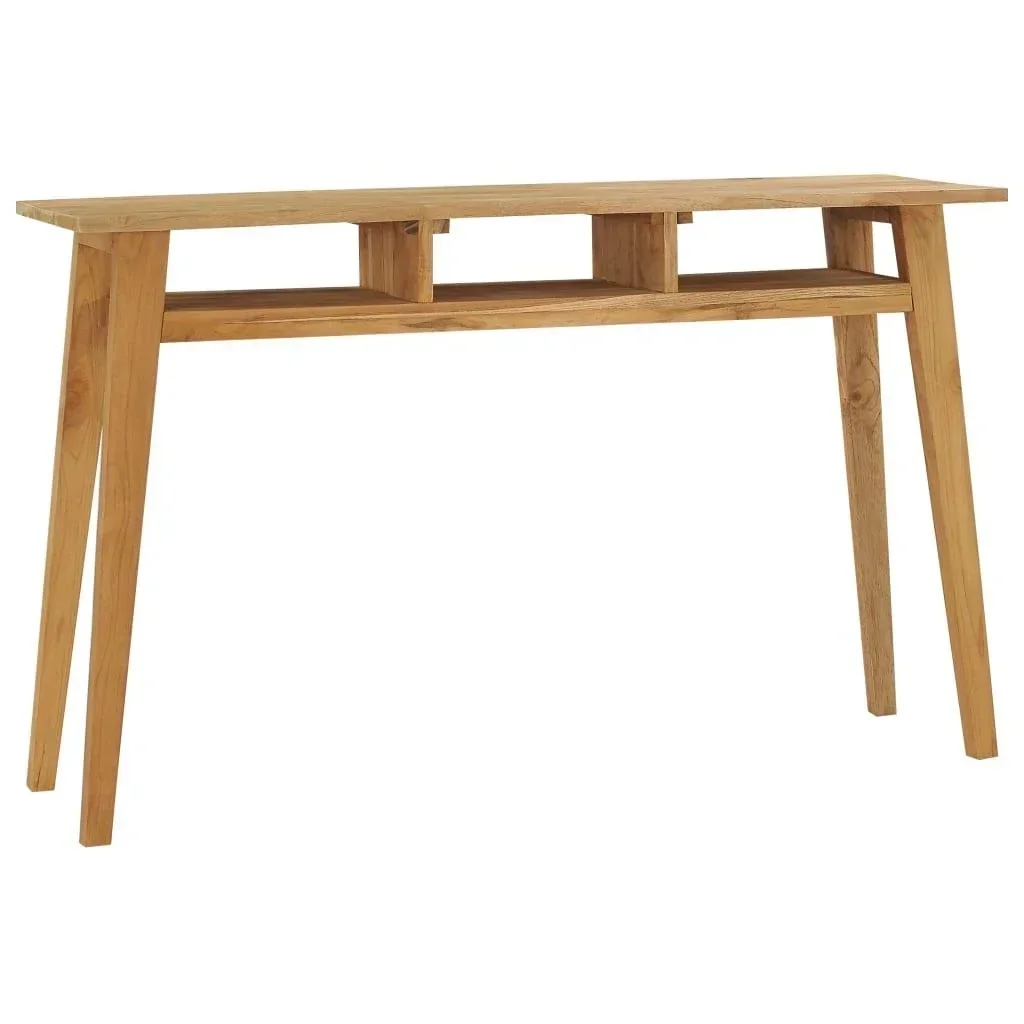Wandtisch 120x35x75 cm Teak massiv