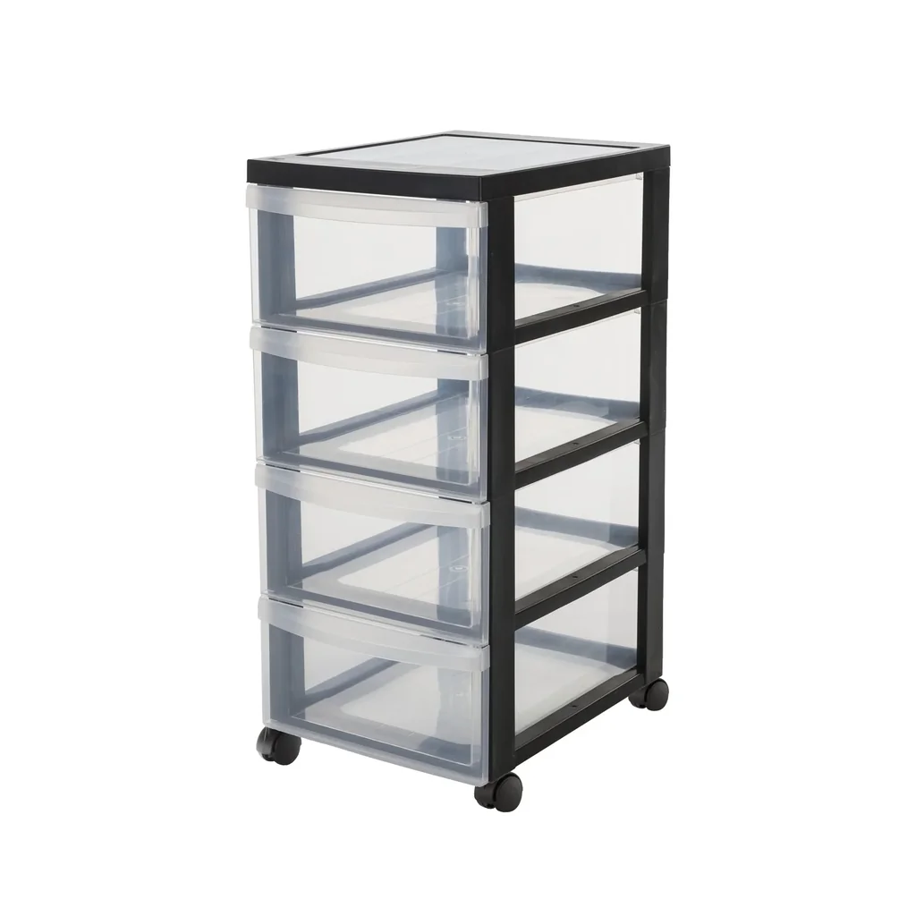 Rollcontainer DC-005 mit 4 mittleren Schubladen