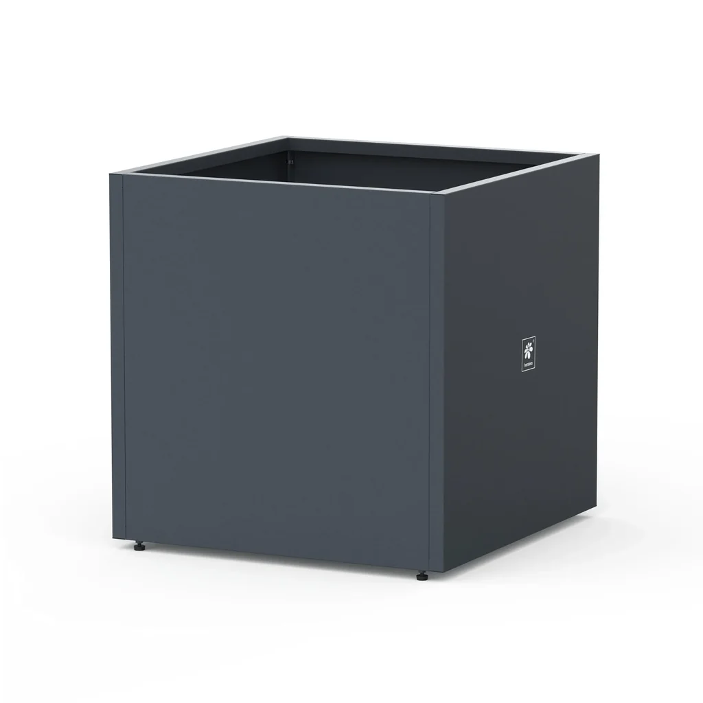 Pflanzkasten 70 x 70 x 70 anthrazit