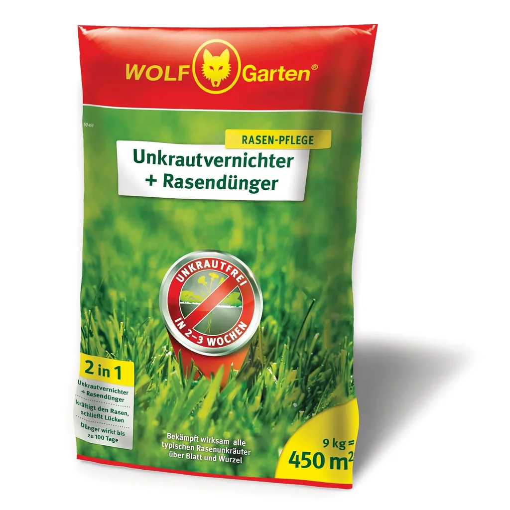 2in1 Unkrautvernichter plus Rasendünger SQ450