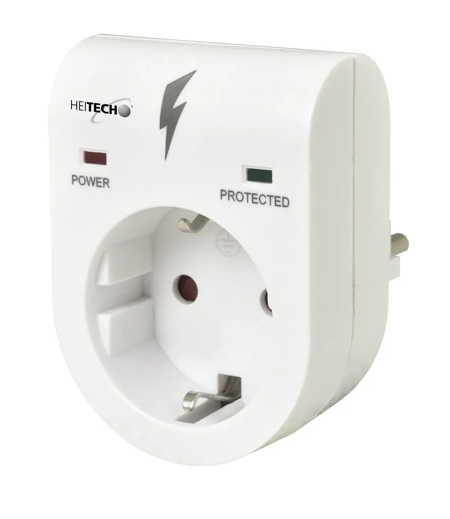 Überspannungsschutz-Adapter Kinderschutz mit Statusanzeige - 2er Set