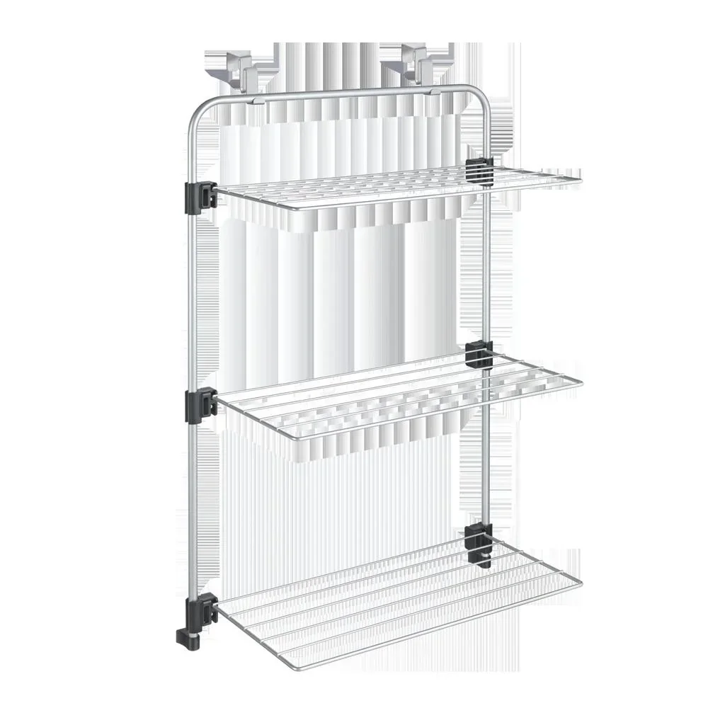 Duschkabinen-Trockner "Gale", 91 x 57 x 31 cm, Trockenlänge 11 m