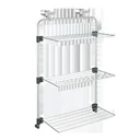 Duschkabinen-Trockner "Gale", 91 x 57 x 31 cm, Trockenlänge 11 m