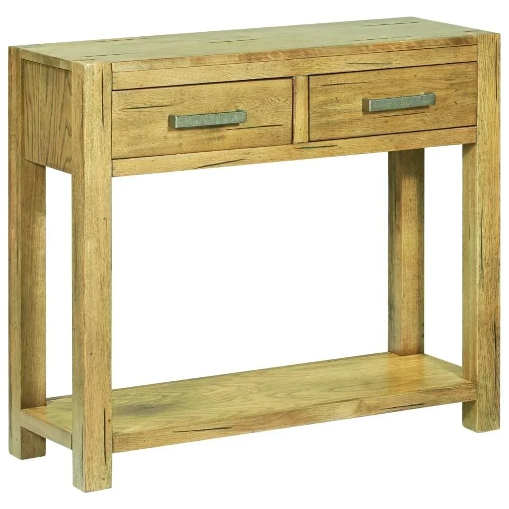 Wandtisch 83x30x73 cm Eiche rustikal