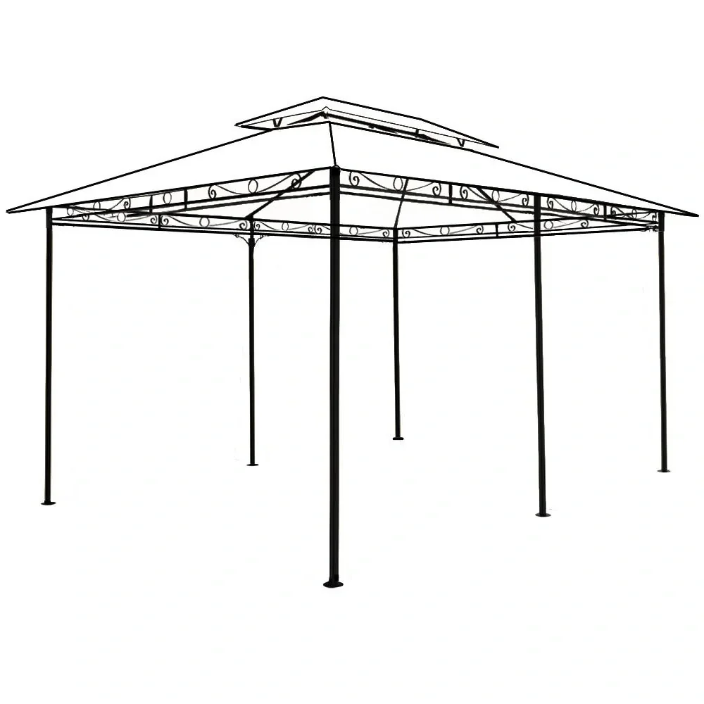 Rahmenpavillon Topas Metall 3 x 4m