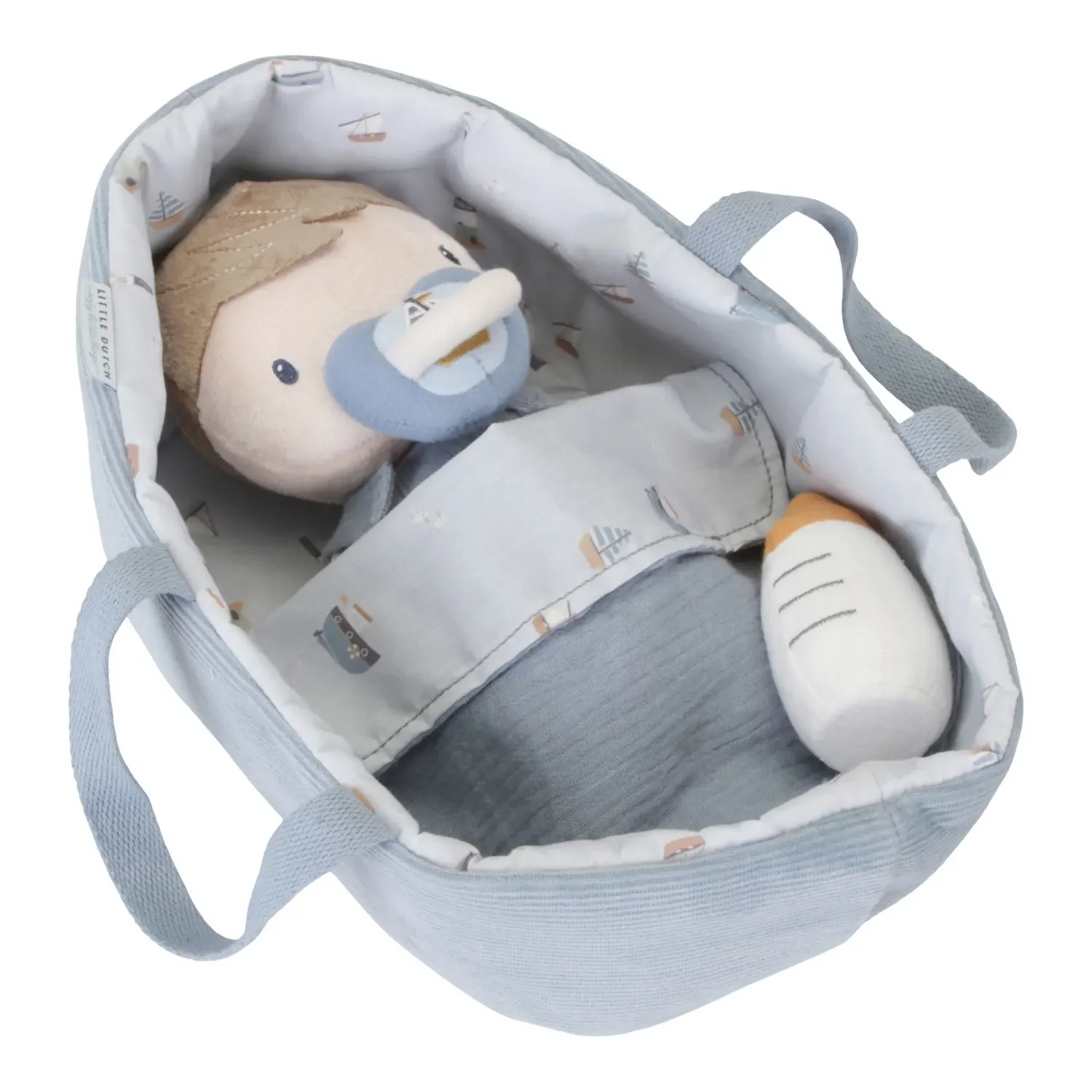 Little Dutch Babypuppe, Stoffpuppe - Jim, zum Kuscheln und Pflegen