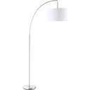 Bogenlampe Stehlampe Wohnzimmer Stehleuchte 40W moderne Bogenleuchte mit E27 Fassung Schirm für Schlafzimmer Büro elegan