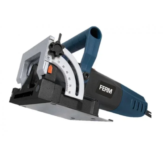 BJM1009 Flachdübelfräse 900W - Mit 50 Lamello (Größe 20), Sägeblatt und Staubfangsack in einem Aufbewahrungskoffer