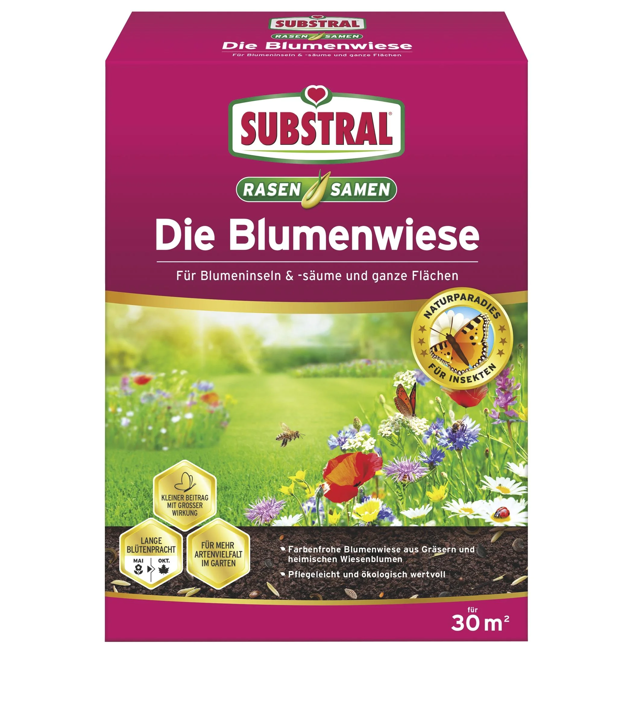 Rasen- & Blumenwiesen Samen "Die Blumenwiese" - 300 g